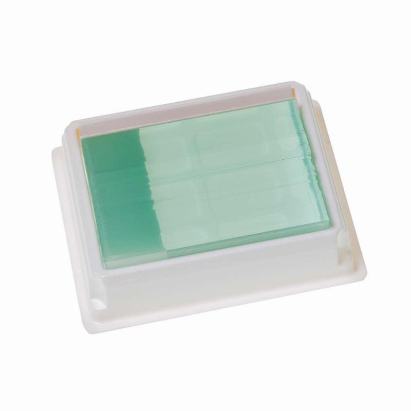 Предметне скло NANTONG з позитивним зарядом з полем для запису